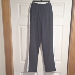 Simply For Sports Lined Drawstring Track Basketball Workout Pants-Black-M